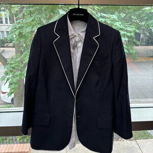 Victor and Rolf Navy Pinstripe Suit